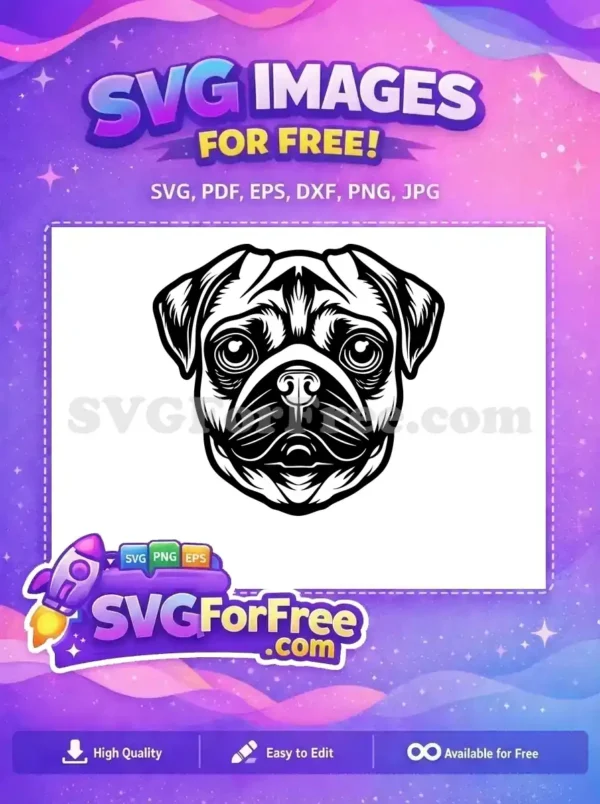 Free Cute Dog Head Free Puppy Vector Cliparts Free SVG