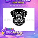 Free Cute Dog Heads Free Puppy Faces Vector Free SVG - Instant Download