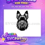 Free Dog Breed Head Free Puppy Face Cartoon Free SVG - Instant Download