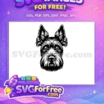 Free Cute Dog Faces Free Puppy Dog Heads Vector Free SVG 6 - Instant Download