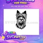 Free Cute Dog Faces Free Cartoon Animal Heads Free SVG - Instant Download