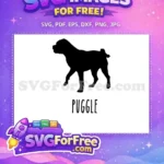 Free Cute Dog Face Free Puppy Design Dog Lovers Free SVG - Instant Download