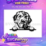 Free Dog Paw Free Puppy Outline Dog Lovers Free SVG - Instant Download
