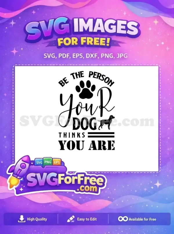 Free Inspirational Dog Free Paw Print Quotes Free SVG