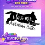 Free Black Dog Free Cattle Quote Dog Quotes Free SVG - Instant Download