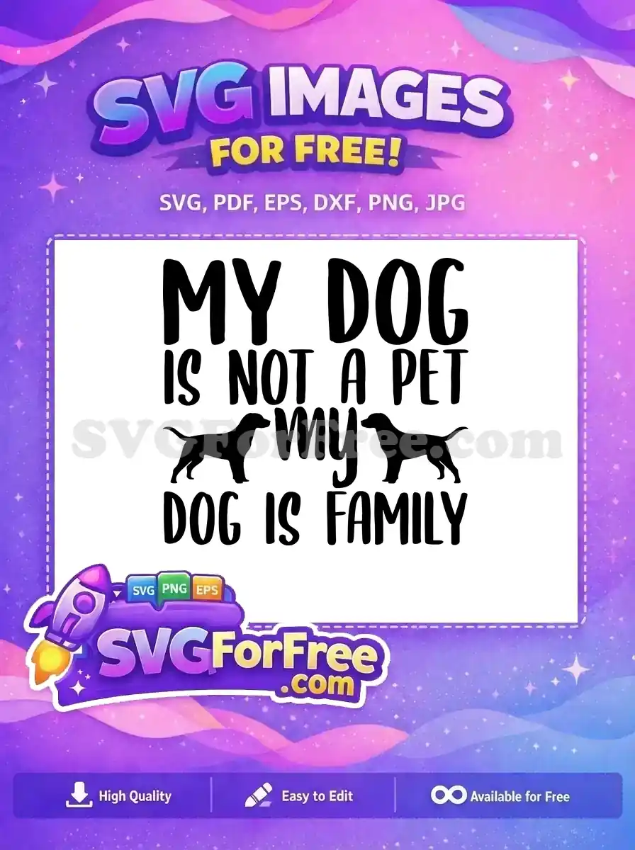 Free Black Dog Silhouettes Free Heartfelt Family Quote Dog Quotes Free SVG