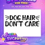 Free Witty Pet Lover Free Black Typography Design Dog Quotes Free SVG - Instant Download
