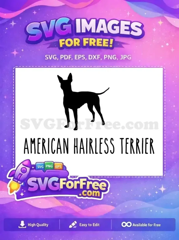 Free American Hairless Free Black Silhouette Dog Quotes Free SVG Free American Hairless Free Black Silhouette Dog Quotes Free SVG