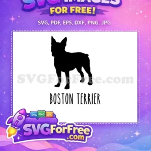 Free Boston Terrier Free Black Silhouette Dog Quotes Free SVG Free Boston Terrier Free Black Silhouette Dog Quotes Free SVG