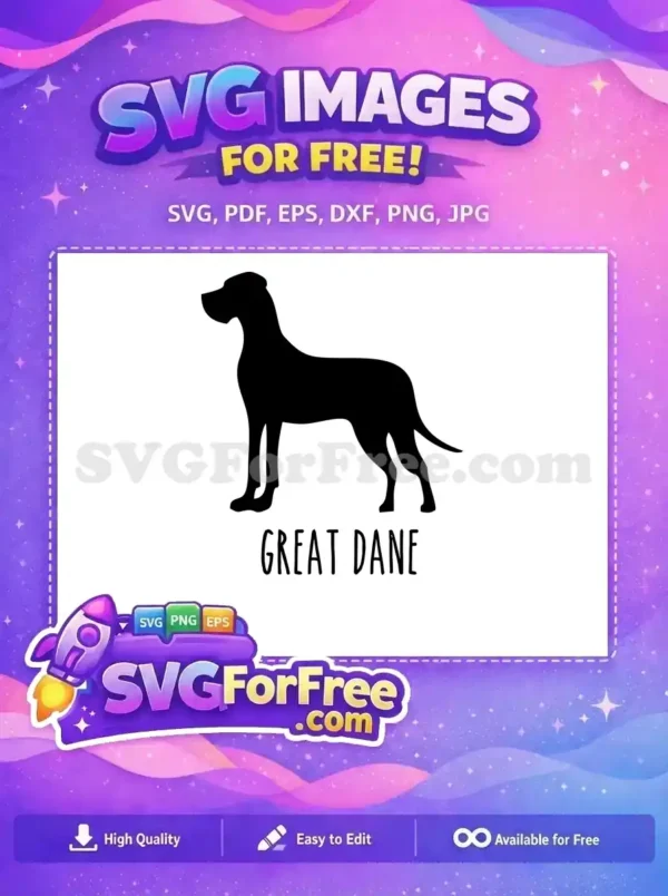 Free Great Dane Silhouette Free Dog Quotes Art Free SVG Free Great Dane Silhouette Free Dog Quotes Art Free SVG