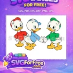 Free Happy Ducks Free Caps Donald Duck Disney Free SVG - Instant Download