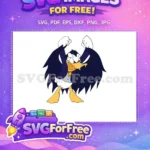 Free Fierce Donald Free Vampire Fangs Disney Halloween Free SVG - Instant Download