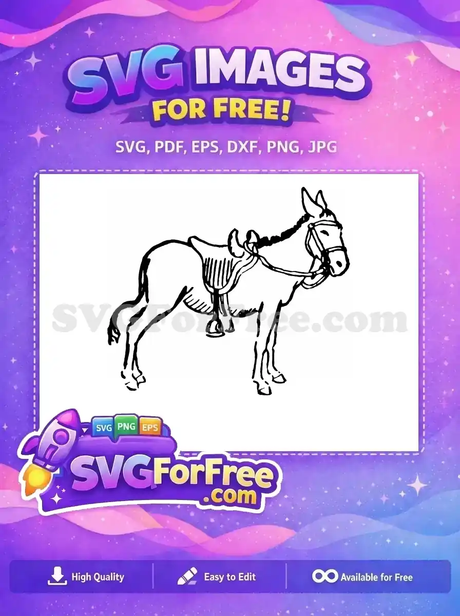 Free Cartoon Outline Free Happy Donkey Face Shrek Movie Free SVG