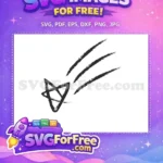 Free Doodle Black Shooting Star Free Grungy Comet Decoration Elements Free SVG - Instant Download