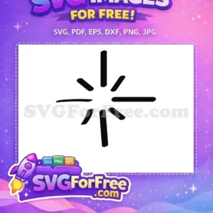 Free Black Starburst Free Doodle Decoration Elements Free SVG