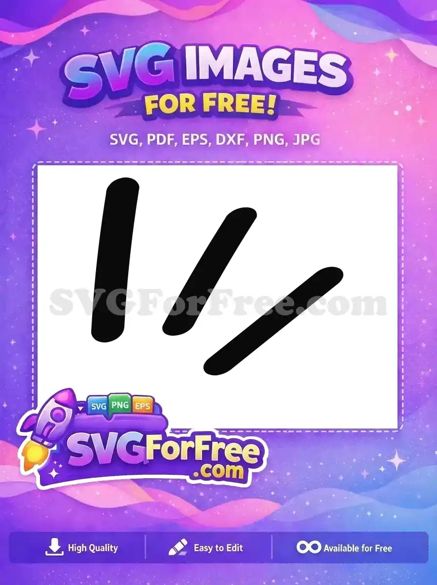 Free Bold Black Rounded Shapes Free Abstract Decorative Doodle Decoration Elements Free SVG