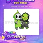 Free Jack Skellington Free Grinch Mischievous Dr Seuss Free SVG - Instant Download