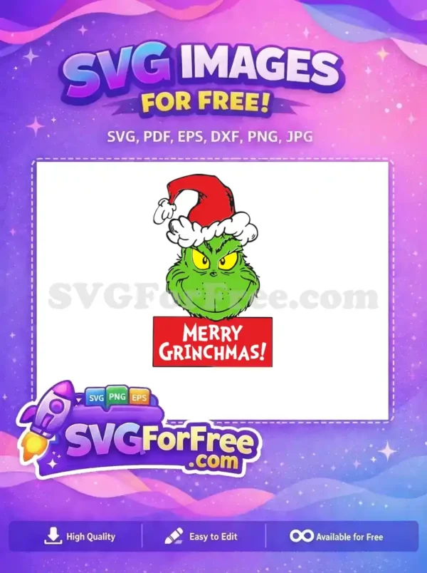 Free Grinch Free Hat Grinchmas Dr Seuss Free SVG Free Grinch Free Hat Grinchmas Dr Seuss Free SVG