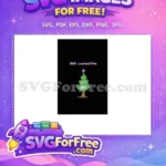 Free Shocked Green Tree Free Purple Star Topper Dr Seuss Grinch Free SVG - Instant Download