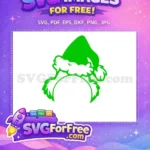 Free Grinch Green Hat Free Furry Christmas Dr Seuss Grinch Free SVG - Instant Download