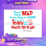 Free Reading Learning Free Iconic Hat Dr Seuss Free SVG - Instant Download