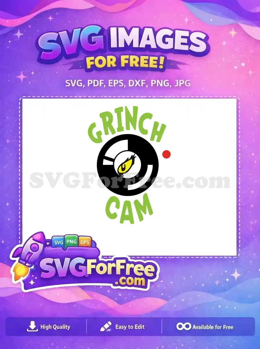 Free angry yellow eye Free green Grinch Cam Dr Seuss Free SVG