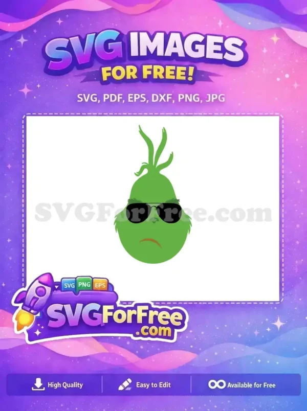 Free Grumpy Green Face Free Black Sunglasses Grinch Dr Seuss Free SVG 2 Free Grumpy Green Face Free Black Sunglasses Grinch Dr Seuss Free SVG 2