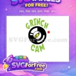 Free Yellow Grinch Eye Free Black Cam Grinch Free SVG - Instant Download