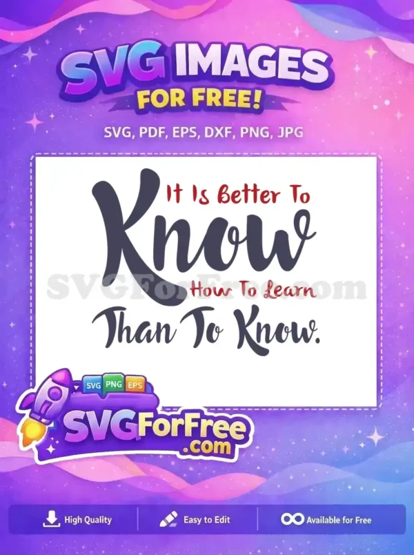 Free Whimsical Red Blue Free Educational Quote Dr Seuss Quotes Free SVG