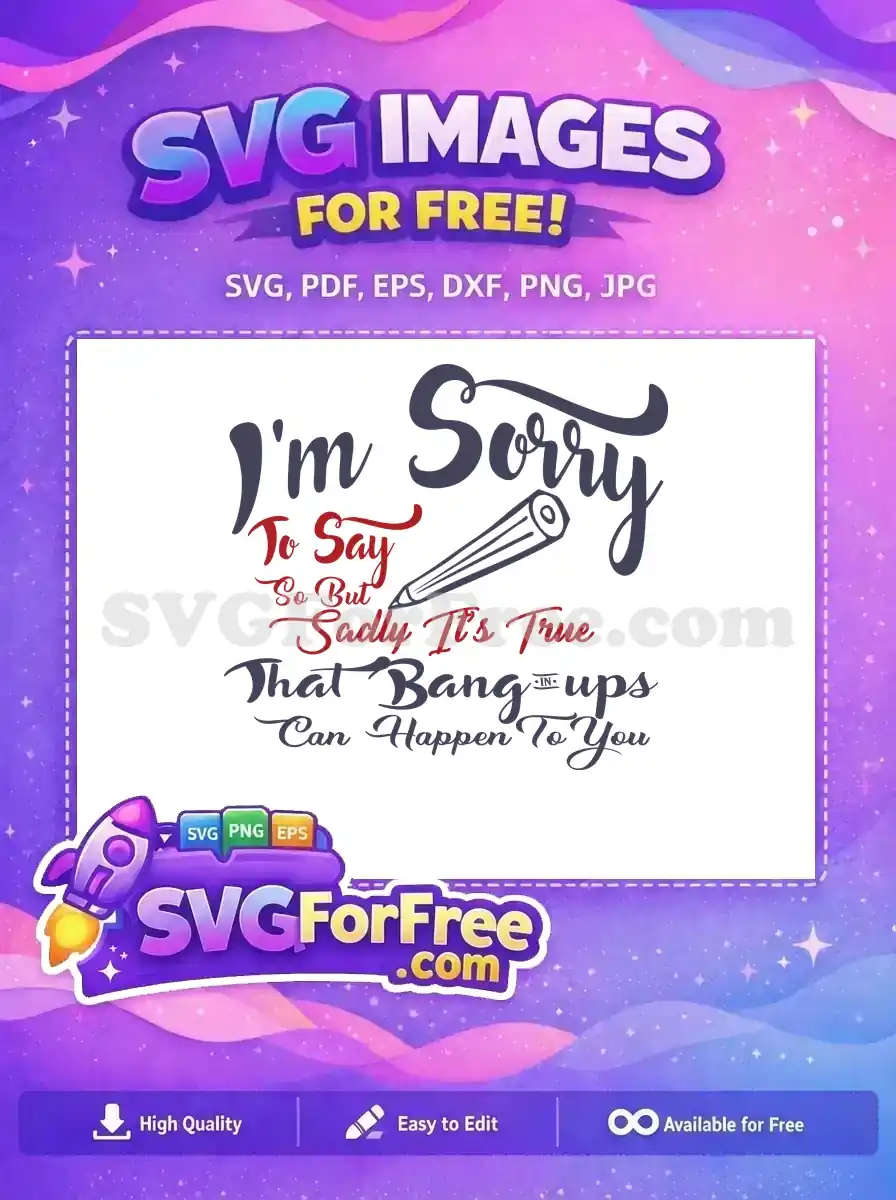 Free Blue Sorry Free Red Pencil Seuss Free SVG
