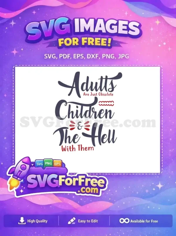 Free Sarcastic Quote Free Two-Tone Design Dr Seuss Free SVG