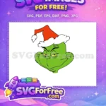 Free Green Grinch Free Red Santa Dr Seuss Free SVG 2 - Instant Download