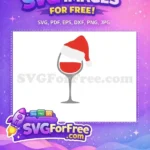 Free Red Hat Free Wine Glass Dr Seuss Free SVG - Instant Download
