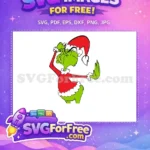 Free Angry Grinch Free Red Suit Dr Seuss Free SVG - Instant Download