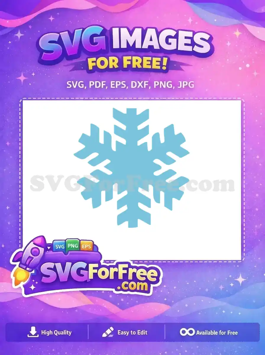 Free Light Blue Icy Free Intricate Snowflake Dr Seuss Winter Free SVG