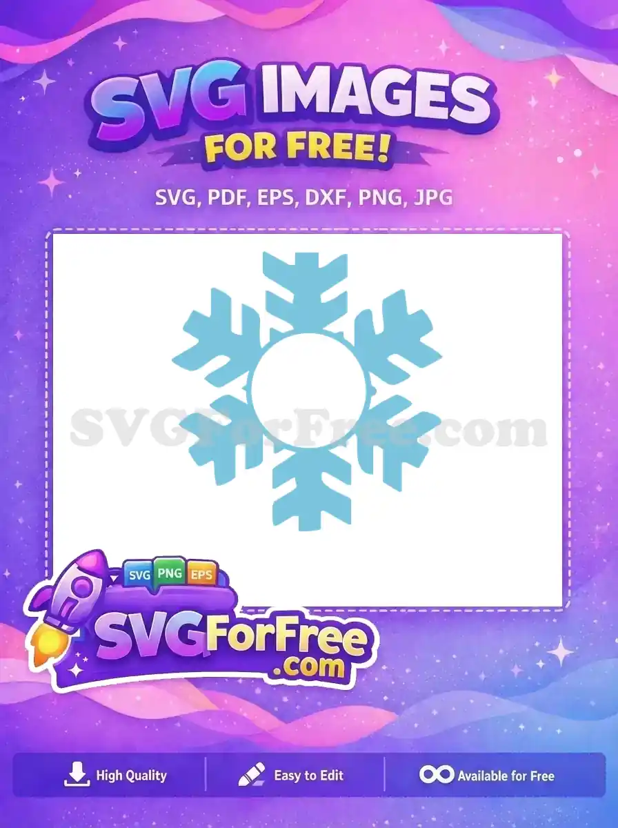 Free Blue Snowflake Free Winter Design Dr Seuss Christmas Free SVG