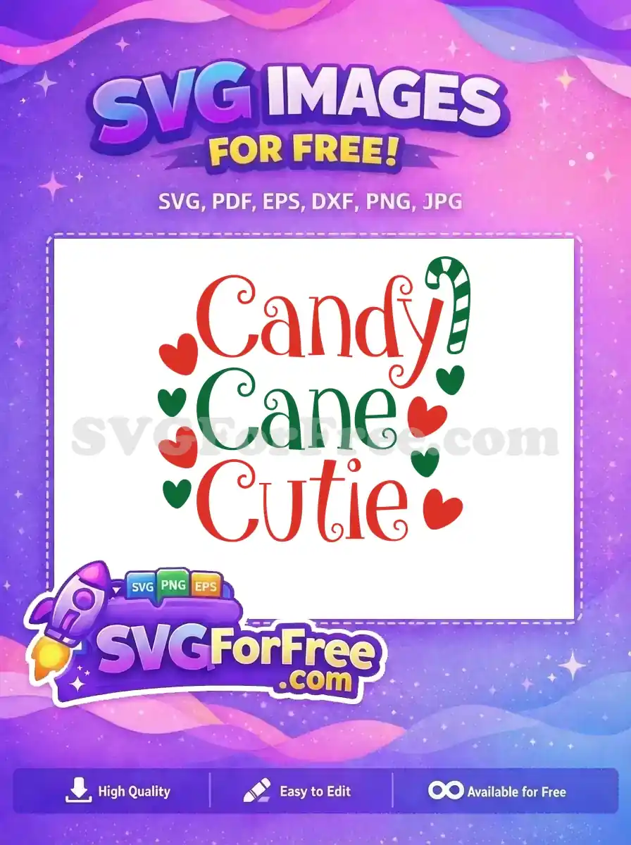 Free Candy Cane Cutie Free Red Green Dr Seuss Free SVG
