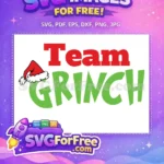 Free Santa Hat Free Team Grinch Movie Free SVG - Instant Download