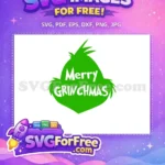 Free Green Grinch Free White Grinchmas Dr Seuss Free SVG - Instant Download