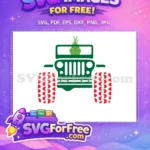 Free Grinch Angry Face Free Red Tires How The Grinch Stole Christmas Free SVG - Instant Download