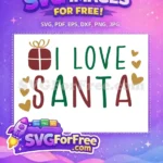 Free Gift Free Hearts Dr Seuss Christmas Love Free SVG - Instant Download