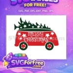 Free Red Christmas Free Green Tree Grinch Seuss Free SVG - Instant Download