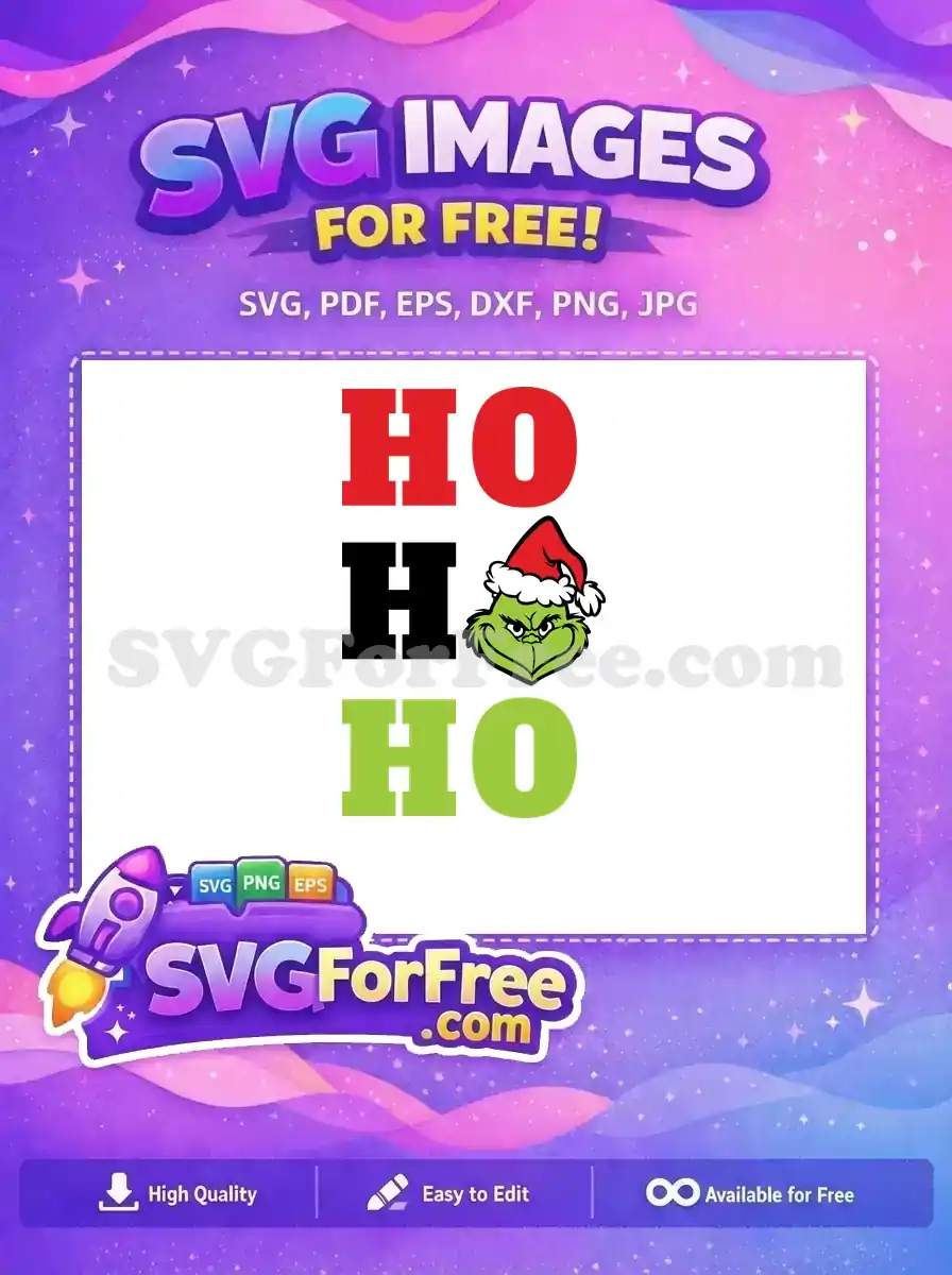 Free Grinch Free Red Green HO Seuss Free SVG
