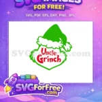 Free Green Grinch Free Red Uncle Seuss Free SVG - Instant Download