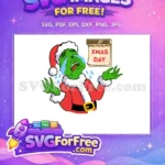 Free Crying Grinch Free Red Santa Suit Dr Seuss Free SVG - Instant Download