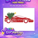 Free Red Car Free Christmas Tree Dr Seuss Free SVG 2 - Instant Download