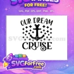 Free Mickey Anchor Stars Free Dream Cruise Disney Free SVG - Instant Download