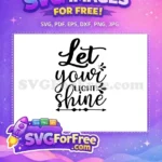 Free Bold Script Lettering Free Shine Arrow Embellishment Dreams Quotes Free SVG - Instant Download