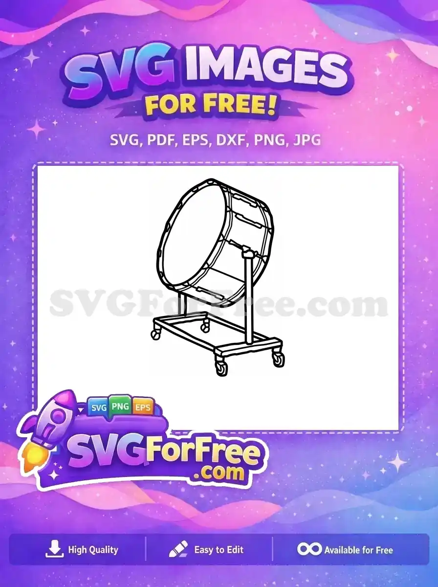 Free Energetic Drummer Free Percussion Performance Celebration Music Free SVG