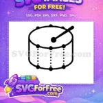 Free Happy Mickey Drumming Free Classic Red Shorts Disney Cartoon Free SVG - Instant Download